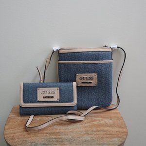 Guess Purse and Wallet Set Brand New